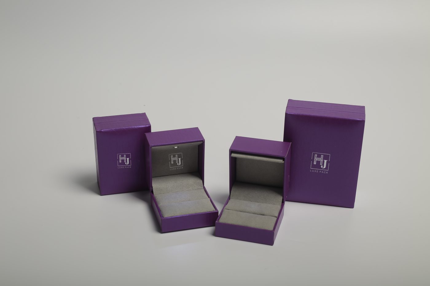 Specialty Paper Jewelry Box - Rigid Flip-top Luxury Packaging Suite View 5