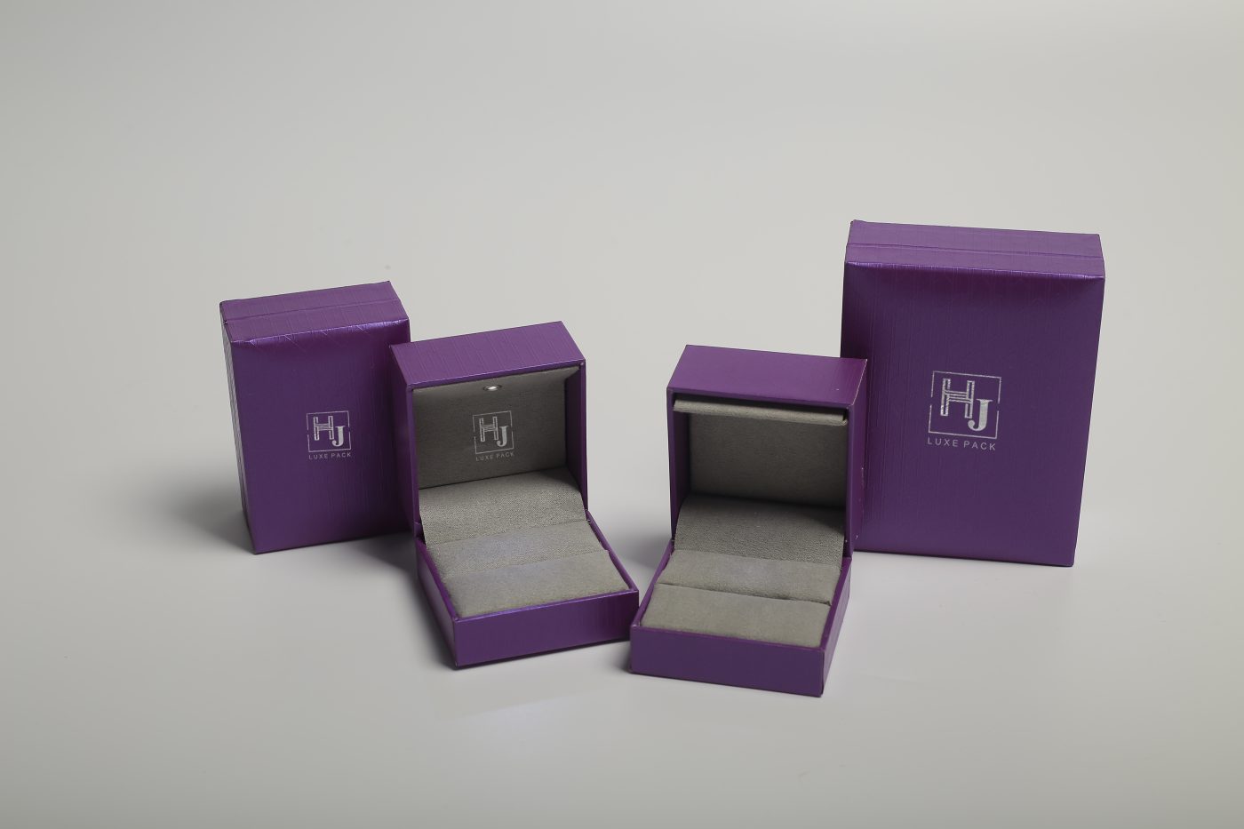 Specialty Paper Jewelry Box - Rigid Flip-top Luxury Packaging Suite View 6