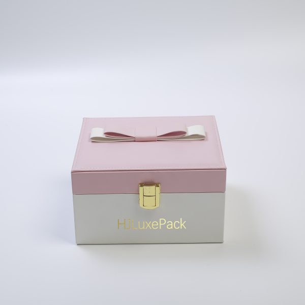 Cute Pink Bow Jewelry Storage Box | Jewelry Storage A012