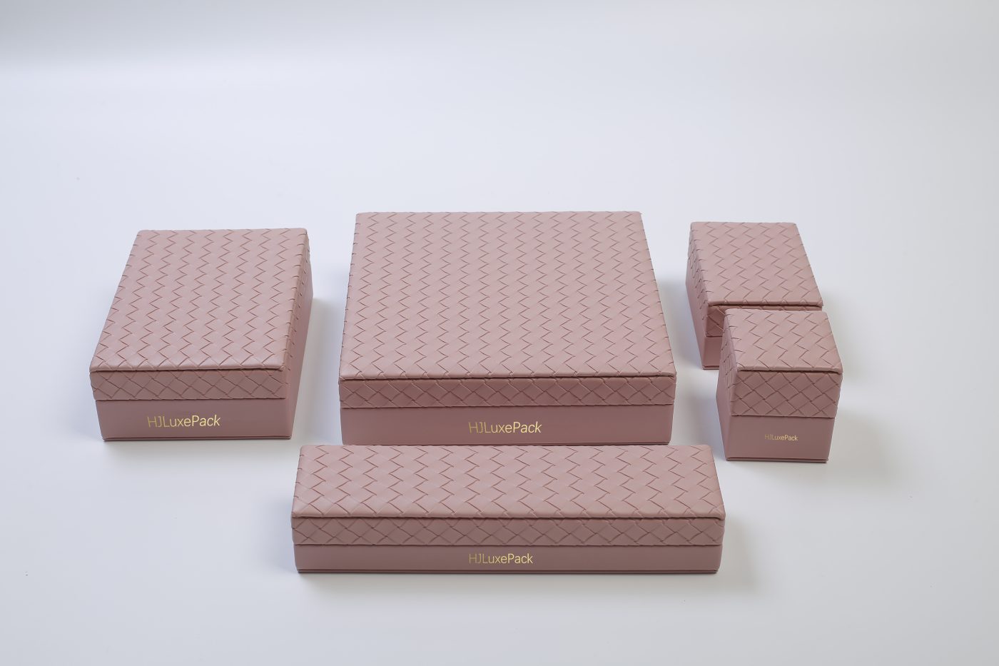 MRS PU Leather Jewelry Box - Rigid Flip-top Luxury Packaging Suite View 1