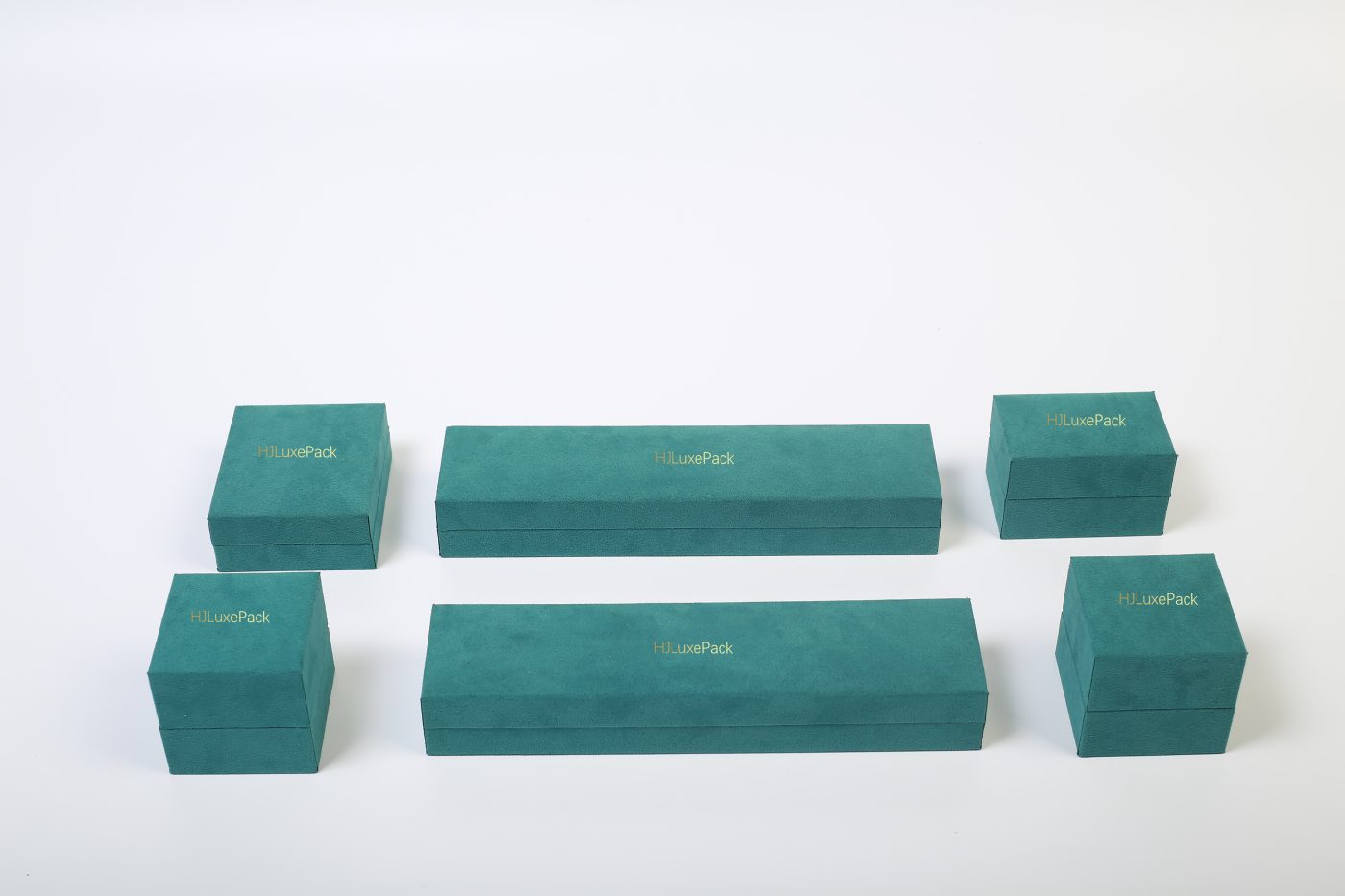 Velvet Jewelry Box - Luxury Rigid Flip-top Packaging Suite View 2