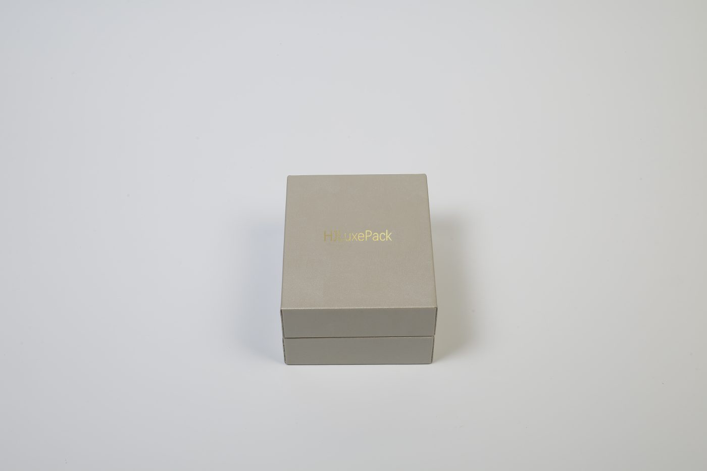 Necklace Packaging Box - PU Leather Rigid Flip-top Luxury Packaging View 1