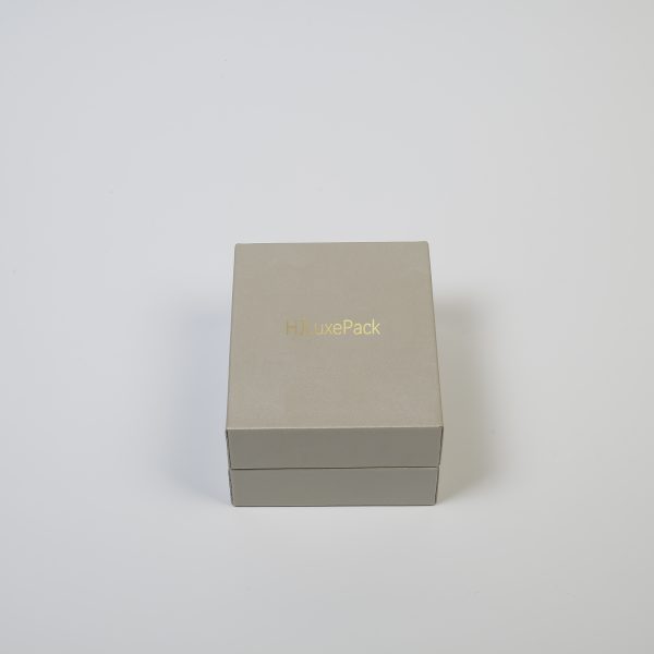 Necklace Packaging Box - PU Leather Rigid Flip-top Luxury Packaging View 1