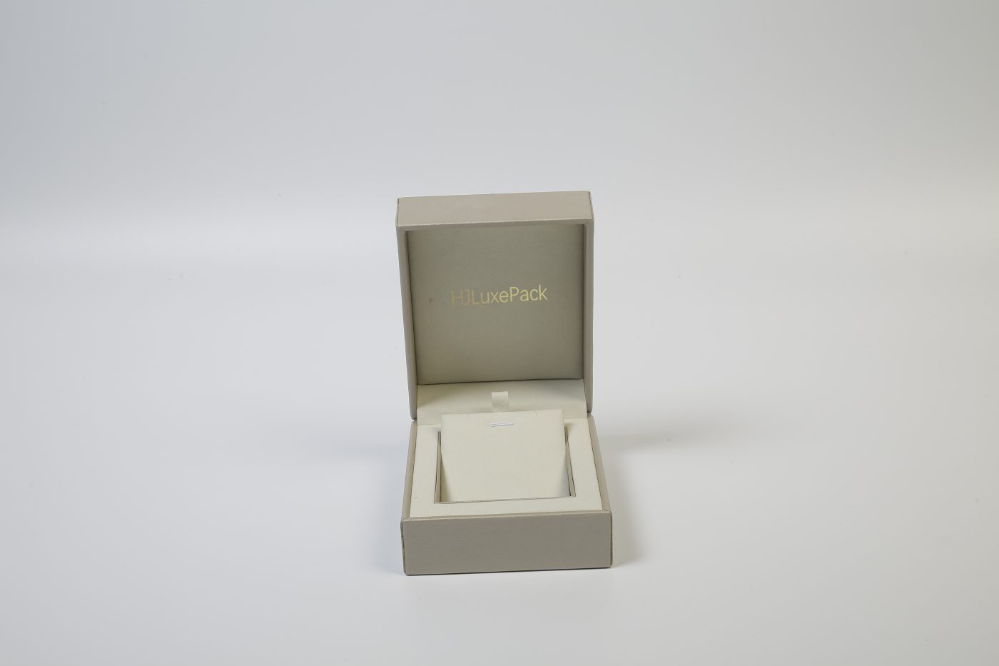 Necklace Packaging Box - PU Leather Rigid Flip-top Luxury Packaging View 5