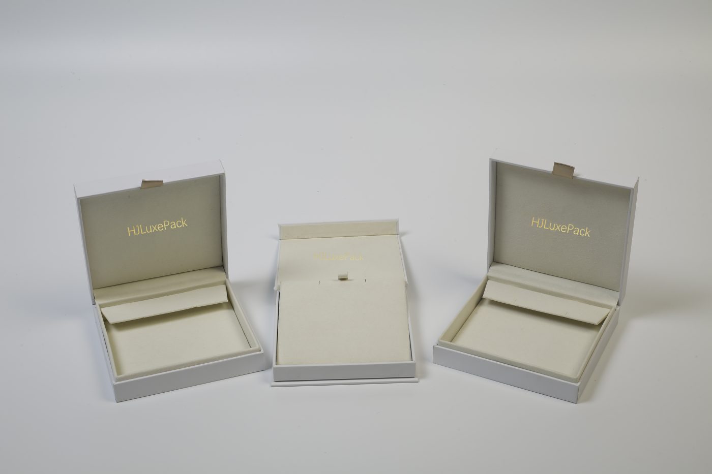 FSC-certified Sustainable Jewelry Box - Eco-friendly Rigid Paper Flip-top Luxury Packaging View 5