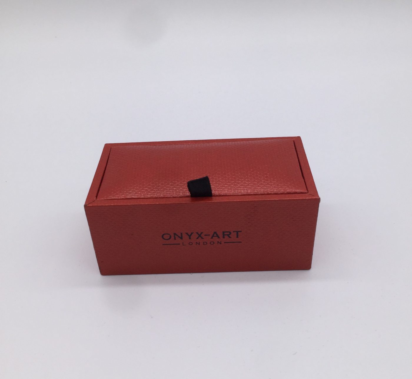 Modern Leatherette Cufflink Gift Box – Rigid Luxury Packaging View 3