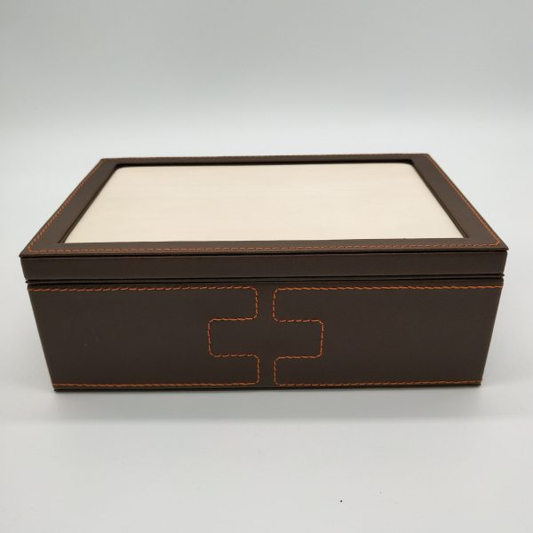 Classic PU Leather Jewelry Box | Jewelry Packaging D029