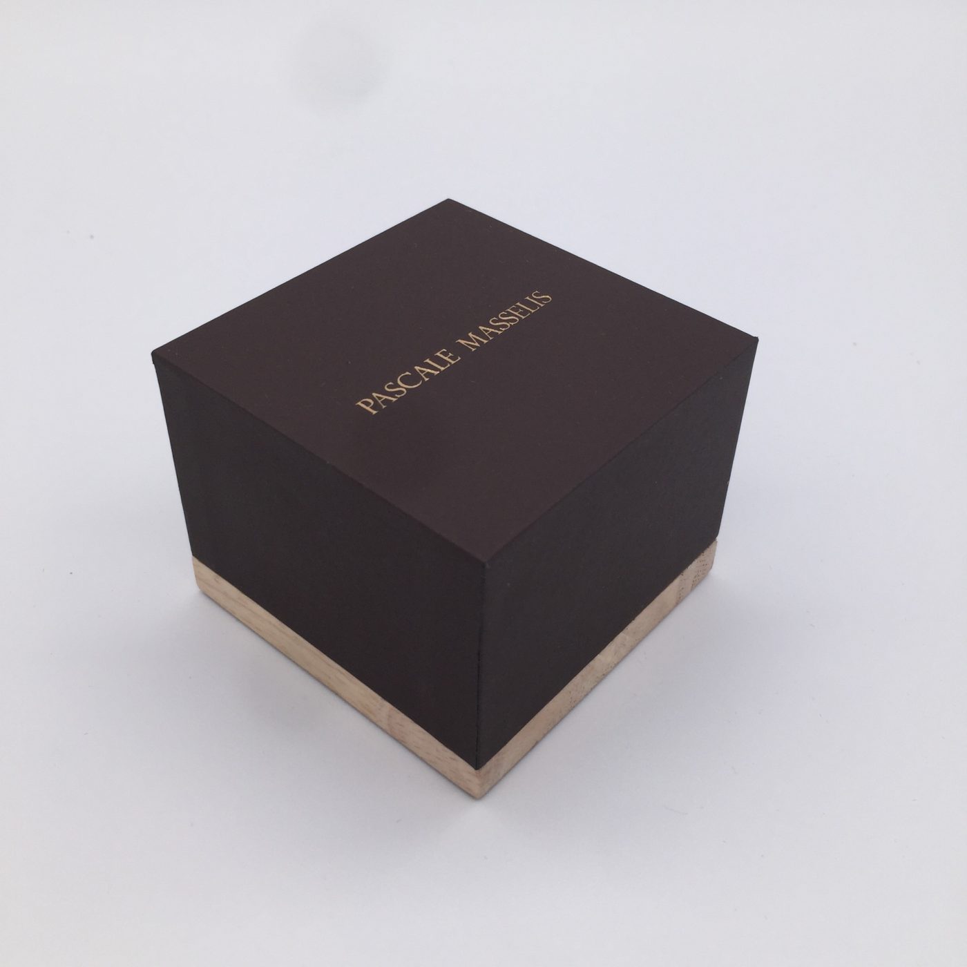 Sustainable Ring Gift Box – Eco-friendly Paper Lid-off Custom Packaging View 3 by HJLuxePack