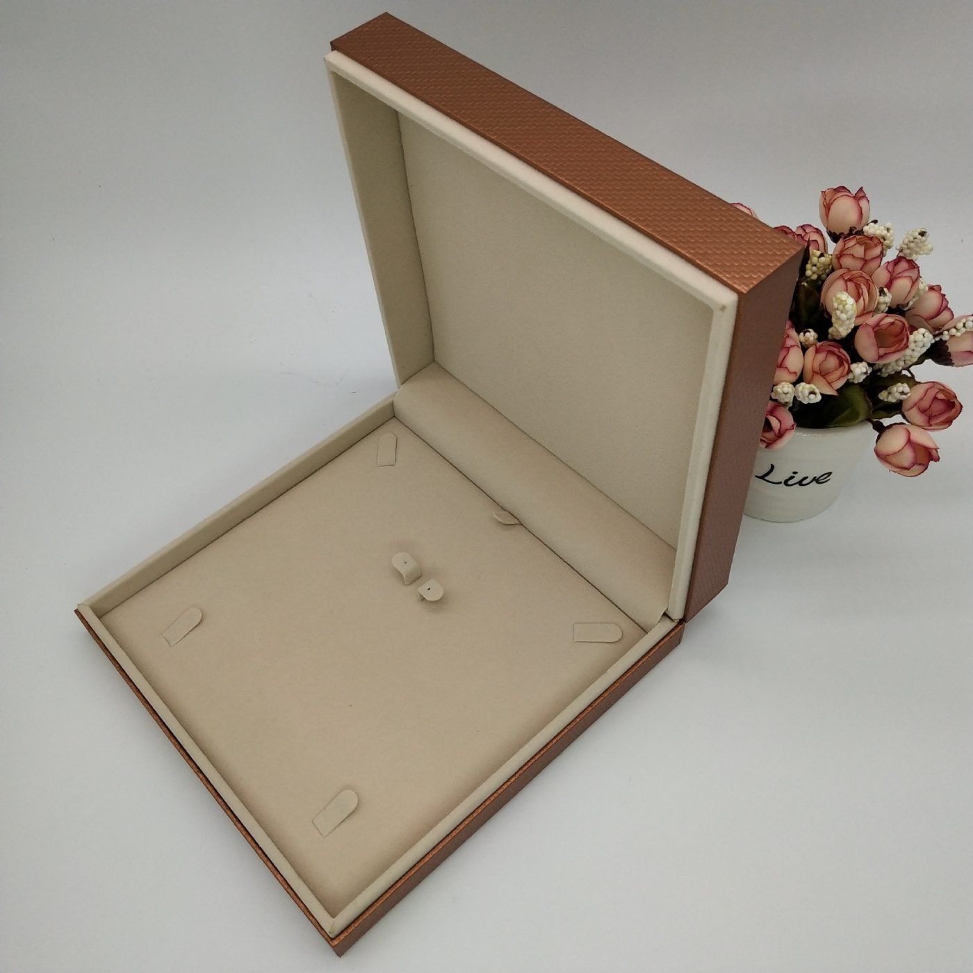 Luxury All-in-one Jewelry Gift Box – Flip-top Custom Packaging by HJLuxePack View 1