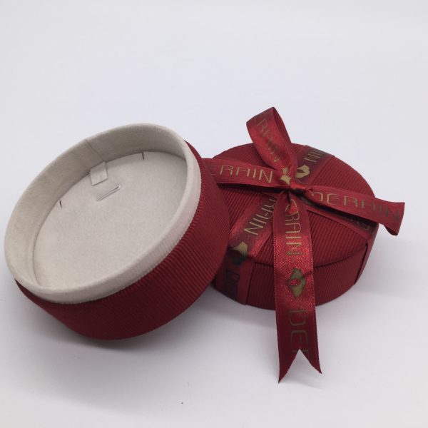 Sustainable Cylinder Necklace Box | Jewelry Packaging D068