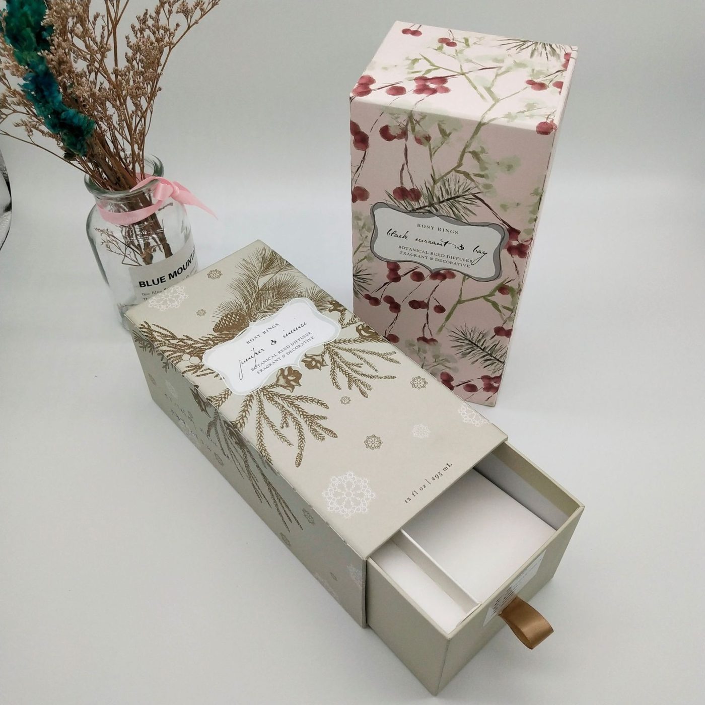 Sustainable Perfume Gift Box – Eco-friendly Paper Drawer Custom Packaging View 1