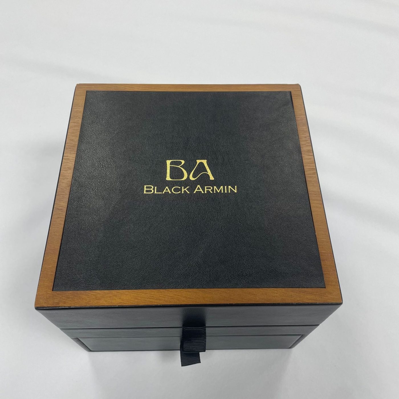 Luxury Wooden Perfume Gift Box – Rigid Custom Packaging View 1