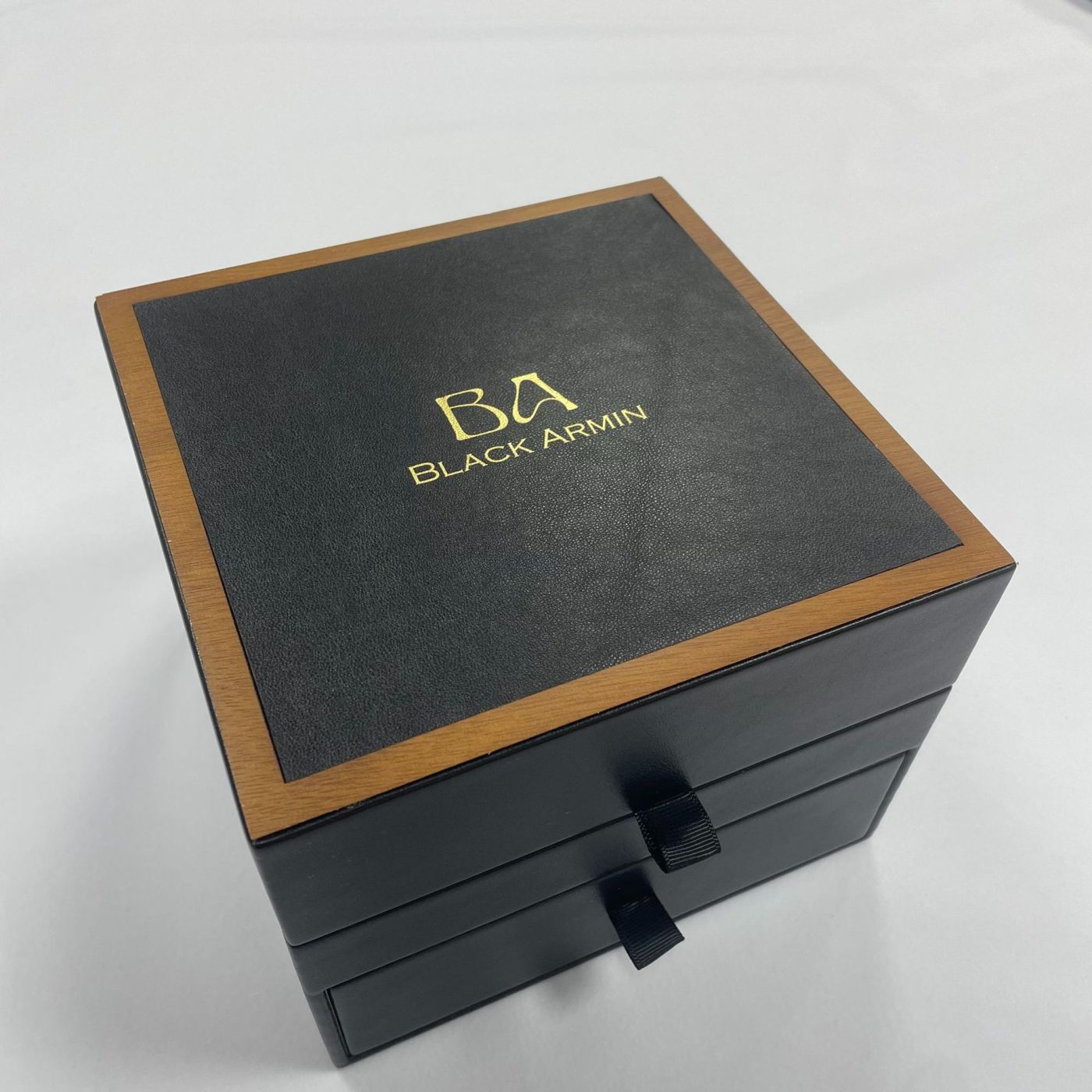 Luxury Wooden Perfume Gift Box – Rigid Custom Packaging View 2