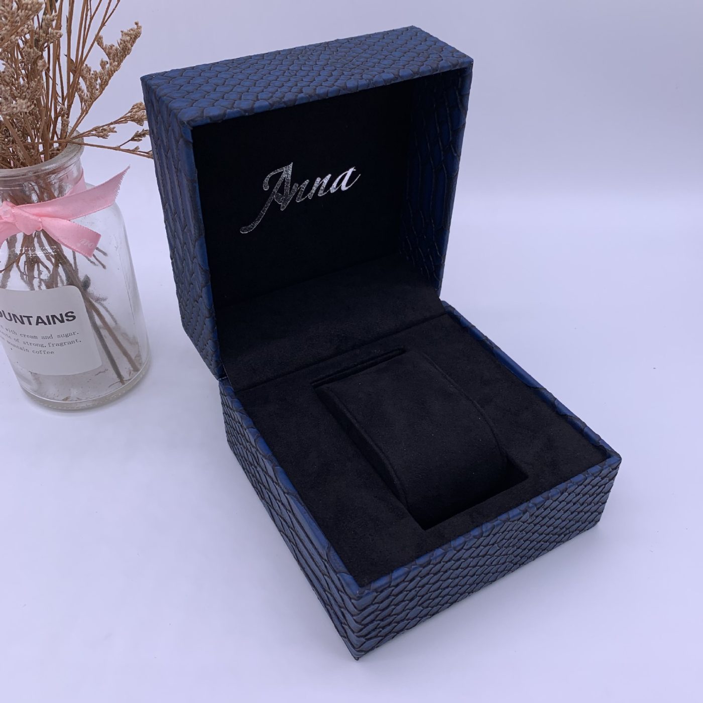 Luxury Watch Gift Box – Rigid Magnetic Closure Custom Packaging View 1