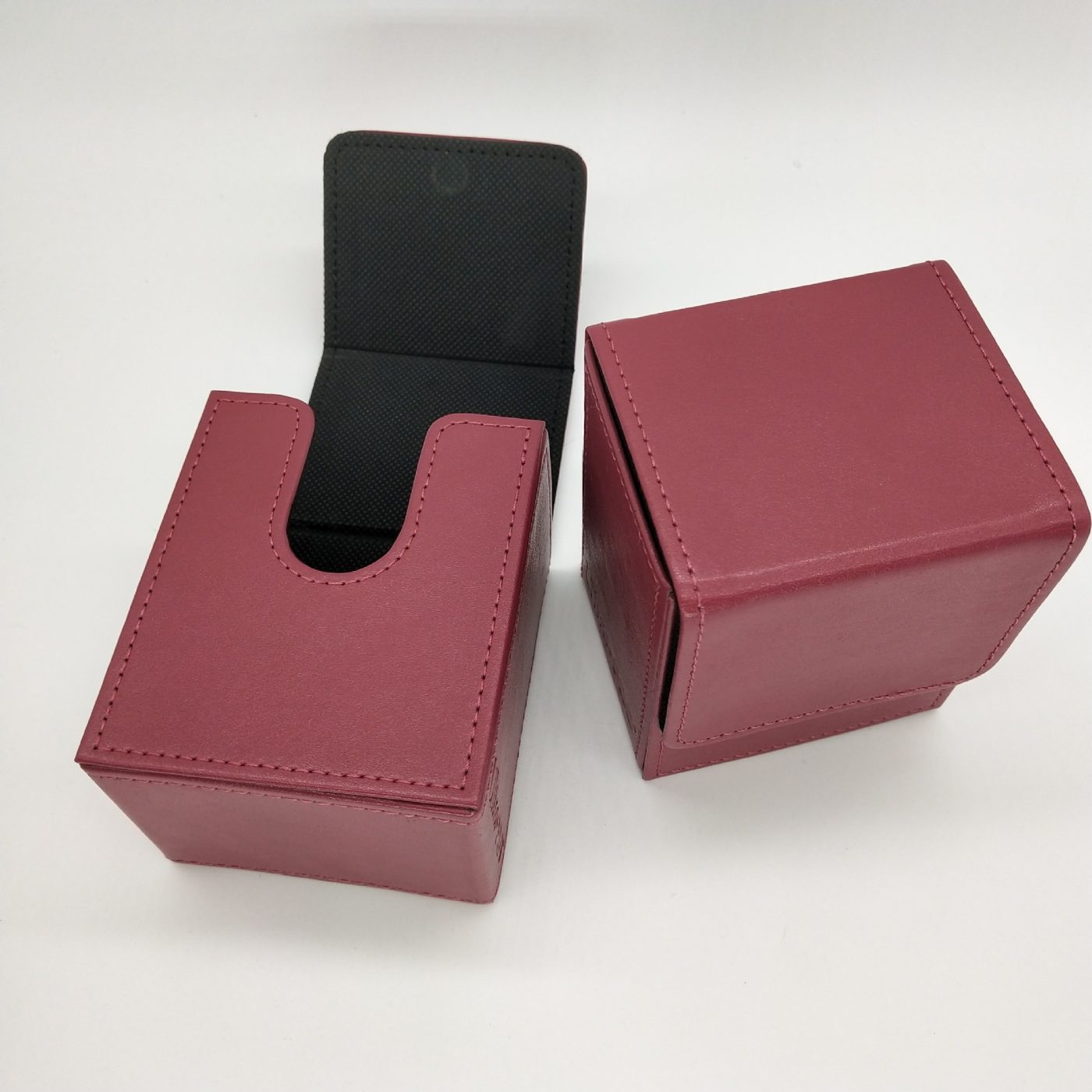 Modern PU Leather Watch Gift Box – Rigid Custom Packaging View 1