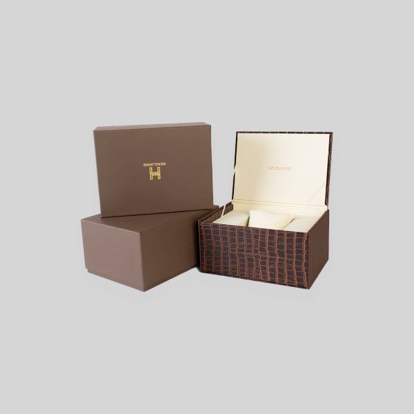 Modern PU Leather Watch Gift Box | Watch Packaging I004